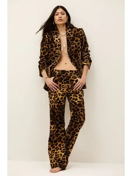 [1H25BREN] BA&SH - BRENT animalier print Trousers (36).webp
