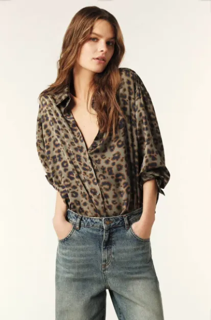BA&SH - BILLIE Long-Sleeve Shirt Kaki (1).webp