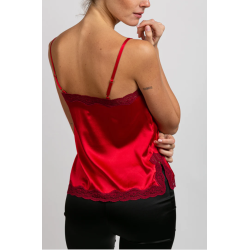 Silk Camisole, the Original, Passion - Fire