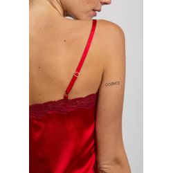 Silk Camisole, the Original, Passion - Fire