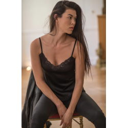 Silk Camisole, the Original, Black