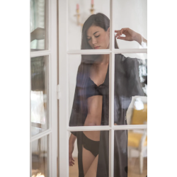 Silk Tanga Black