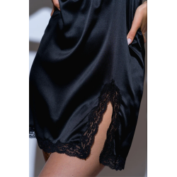 Silk Jumpsuit Black
