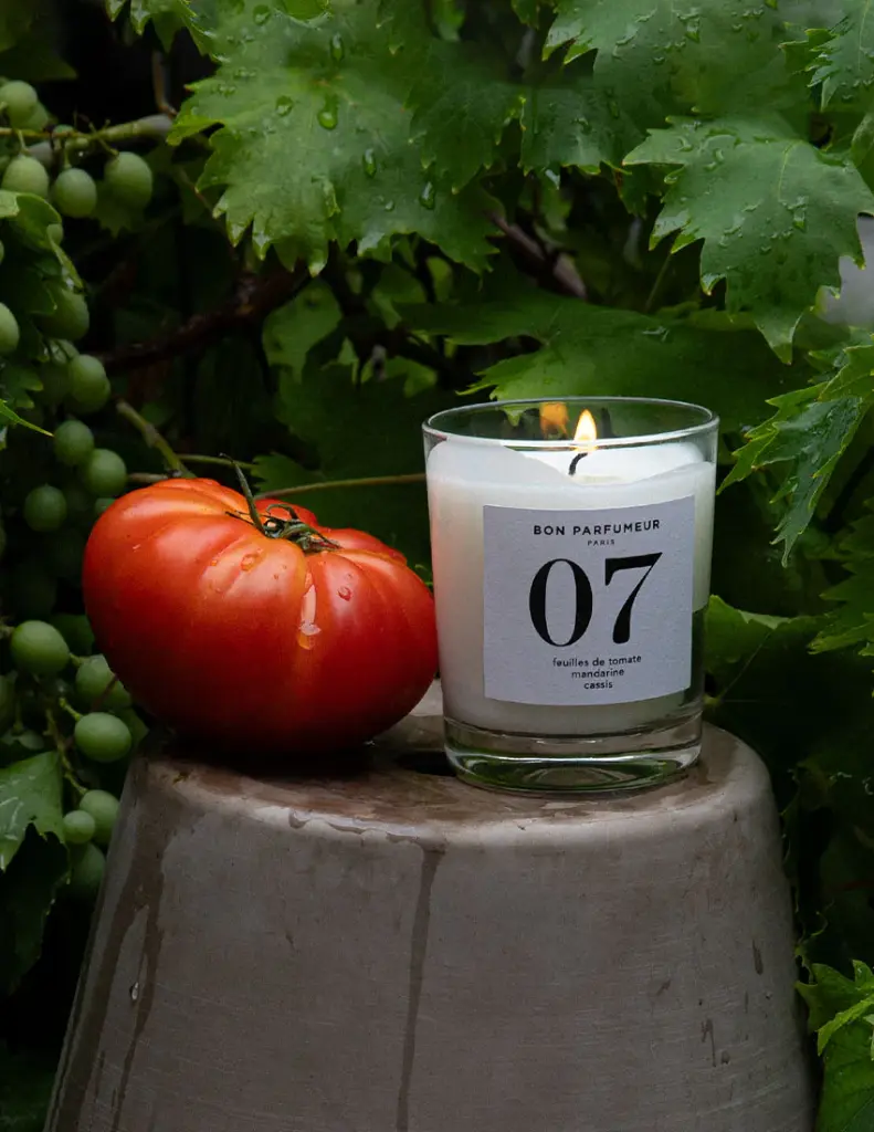 Scented Candle #04 SPECIAL - Smoked black tea, mugwort, birch 180gr - BON PARFUMEUR