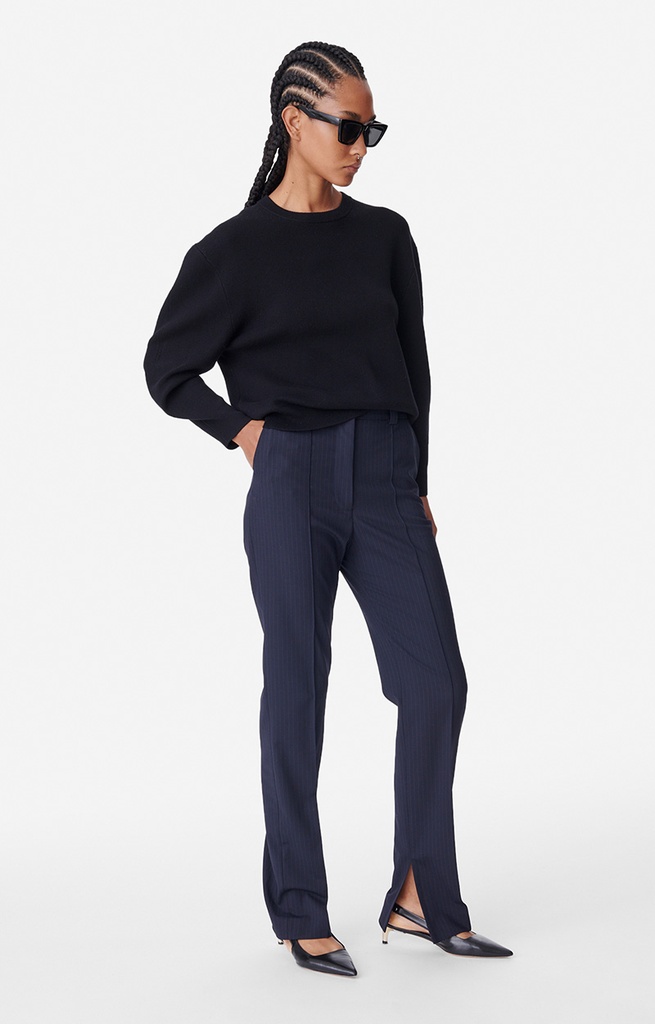 Bean Pants Navy Blue - VANESSA BRUNO