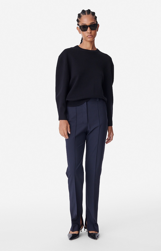 Bean Pants Navy Blue - VANESSA BRUNO