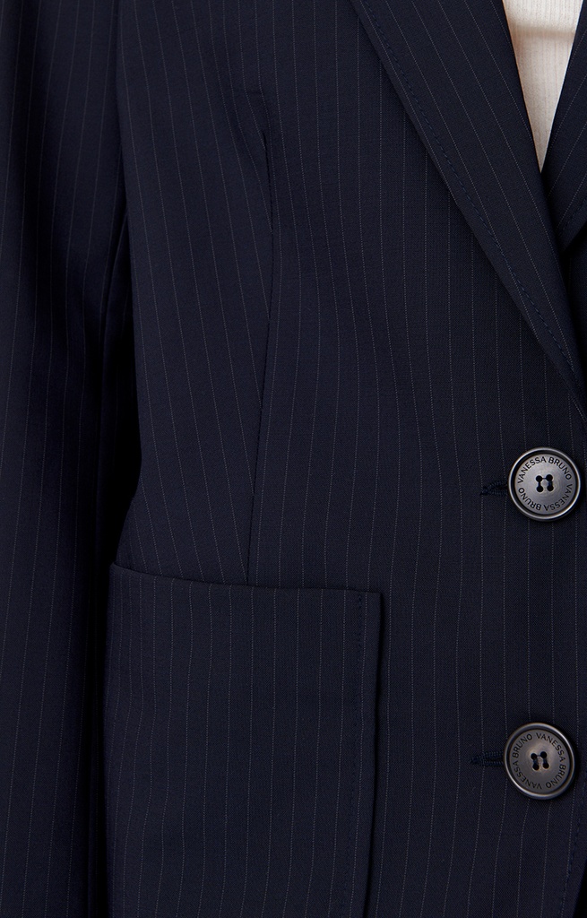 Bradley Jacket Navy Blue - VANESSA BRUNO
