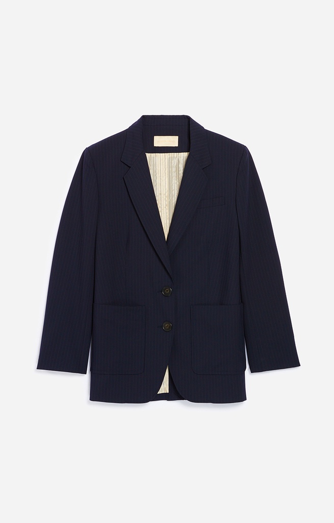 Bradley Jacket Navy Blue - VANESSA BRUNO