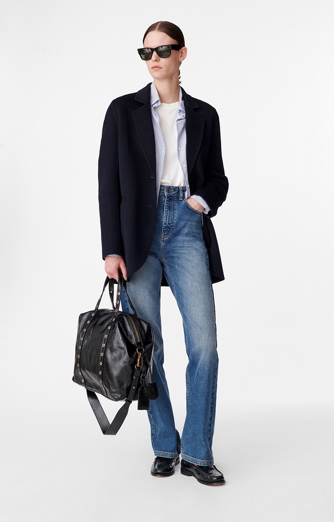 Marc Jacket Navy - VANESSA BRUNO