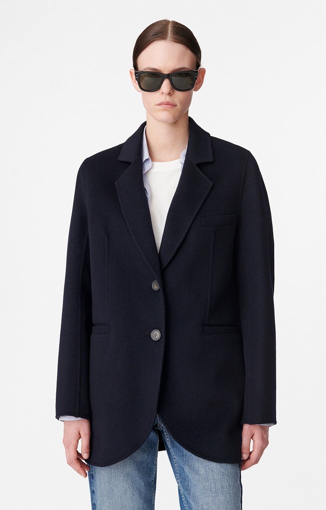 Marc Jacket Navy - VANESSA BRUNO