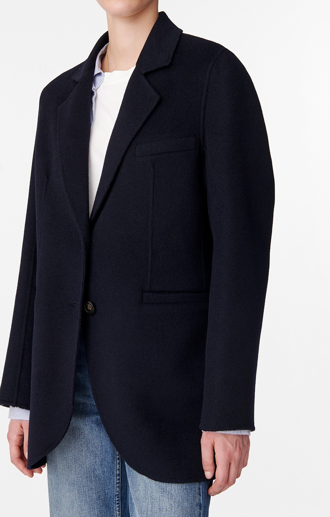 Marc Jacket Navy - VANESSA BRUNO
