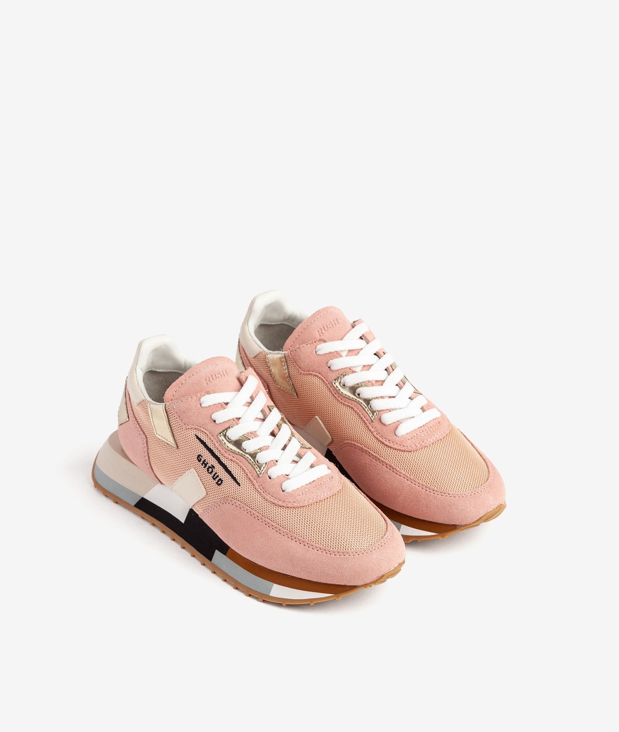 Rush Multi Low Woman - Mesh/Mirror Salmon/Plat - GHOUD VENICE