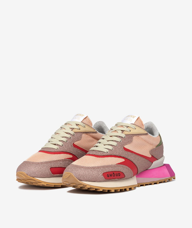 Starlight Groove 2.0 Low Woman - Mesh/Glit Pink/Red - GHOUD VENICE