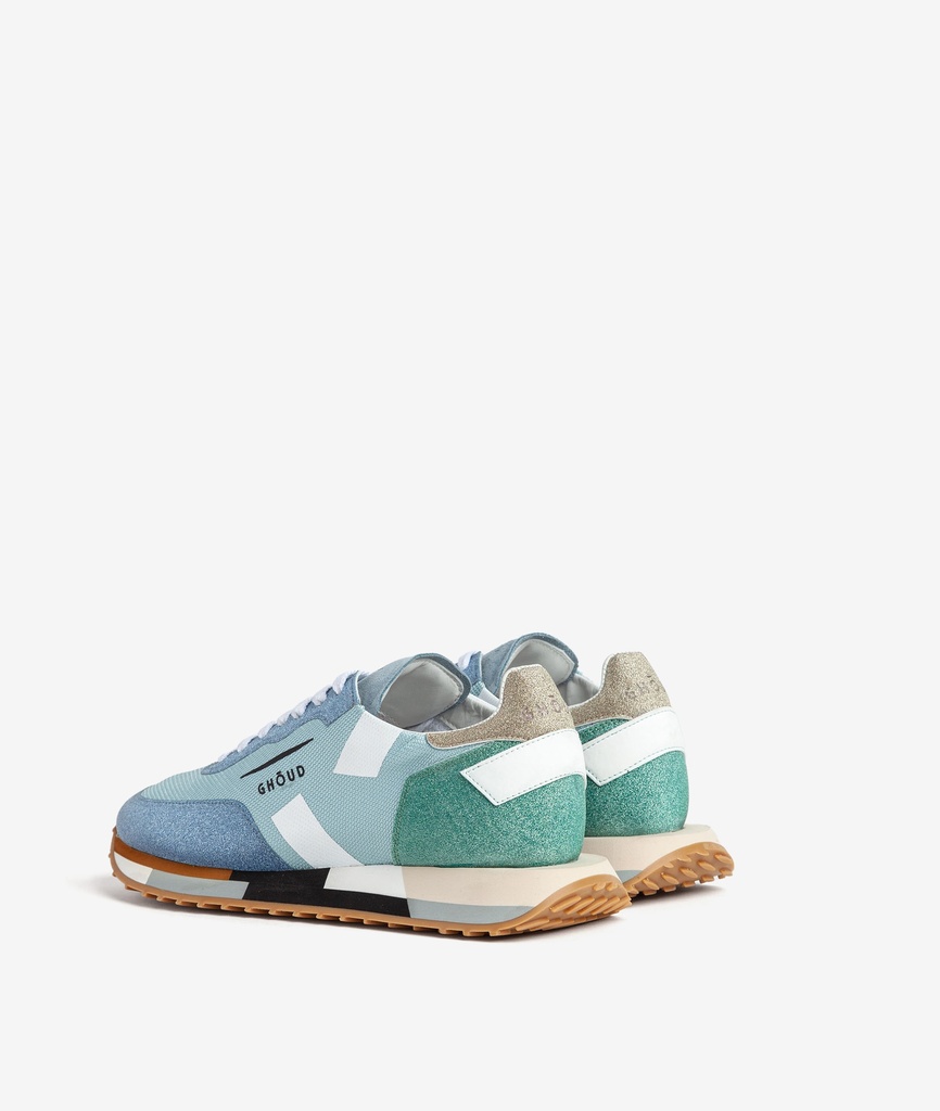 Starlight Multi Low Woman - Mesh/Glit Sky/Turquoise - GHOUD VENICE