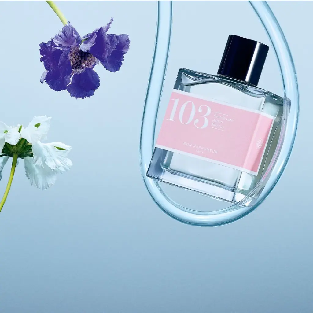 Eau de Parfum 103 "Floral" Tiare flower, jasmine, hibiscus, 30ml - BON PARFUMEUR
