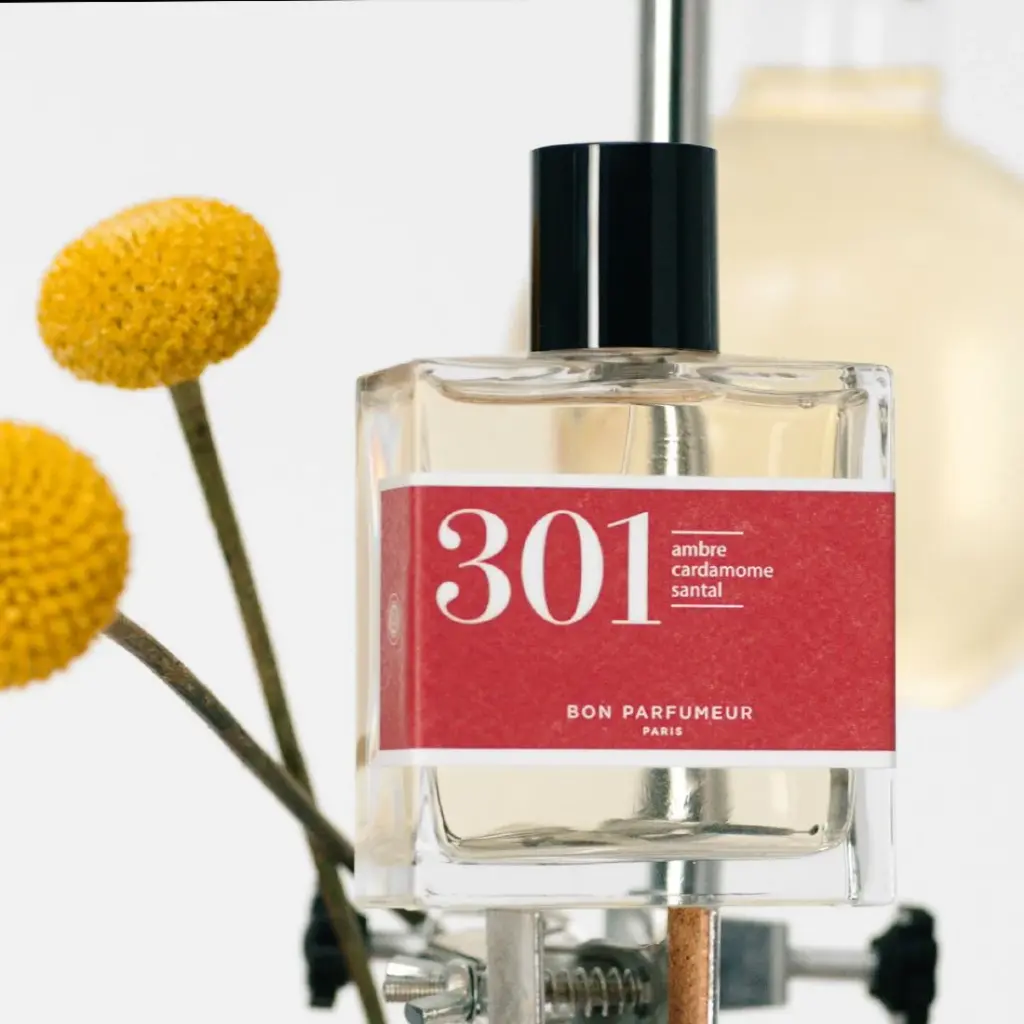 Eau de Parfum 301 "Spicy" Amber, cardamom, sandalwood, 30ml - BON PARFUMEUR 