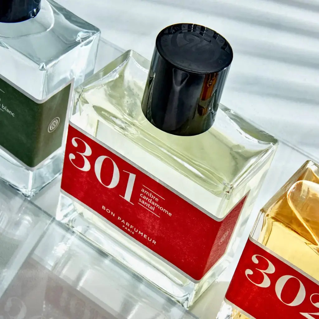 Eau de Parfum 301 "Spicy" Amber, cardamom, sandalwood, 30ml - BON PARFUMEUR 