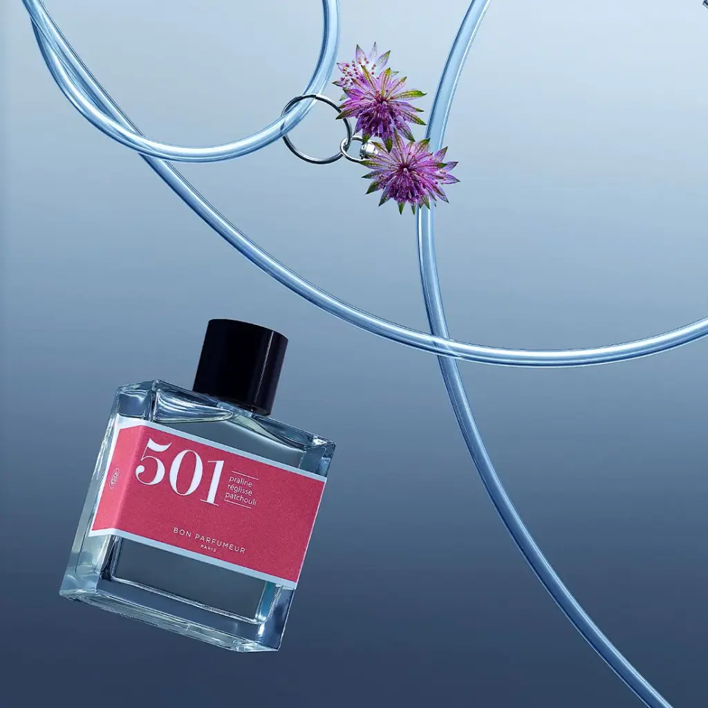 Eau de Parfum 501 "Intense" Praline, licorice, patchouli, 30ml          BON PARFUMEUR
