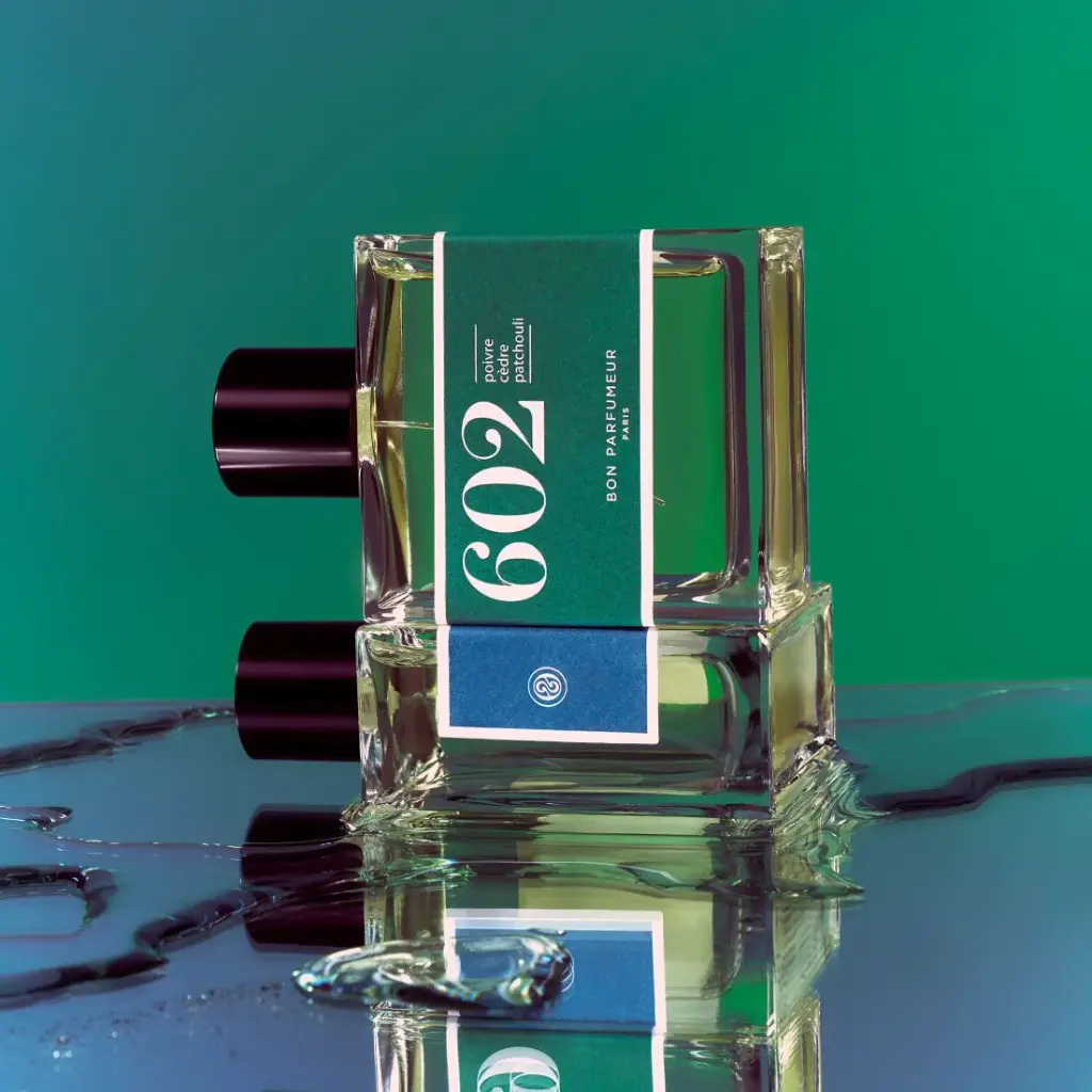 Eau de Parfum 602 "Woody" 
Black pepper, cedar, patchouli, 100ml BON PARFUMEUR