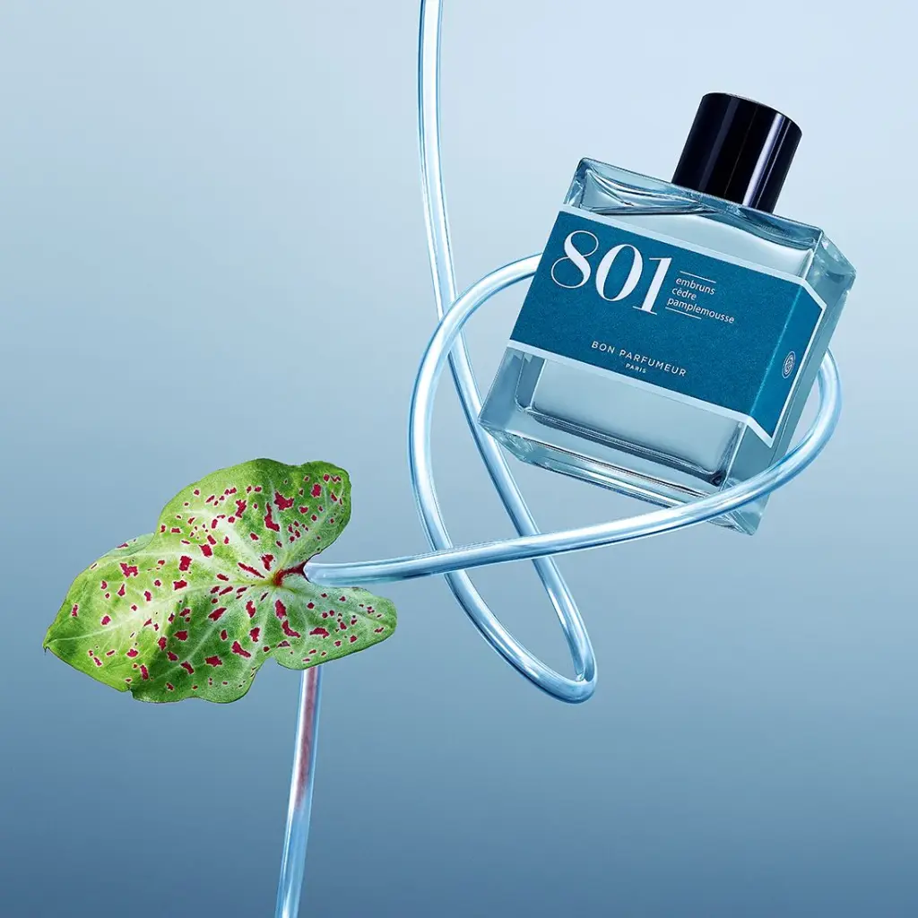 Eau de Parfum 801 "Fresh" 
Sea spray, cedar, grapefruit, 30ml BON PARFUMEUR