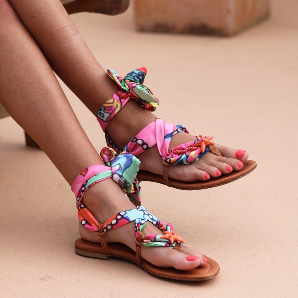 CORALIA SANDALS - ALAMEDA TURQUESA 