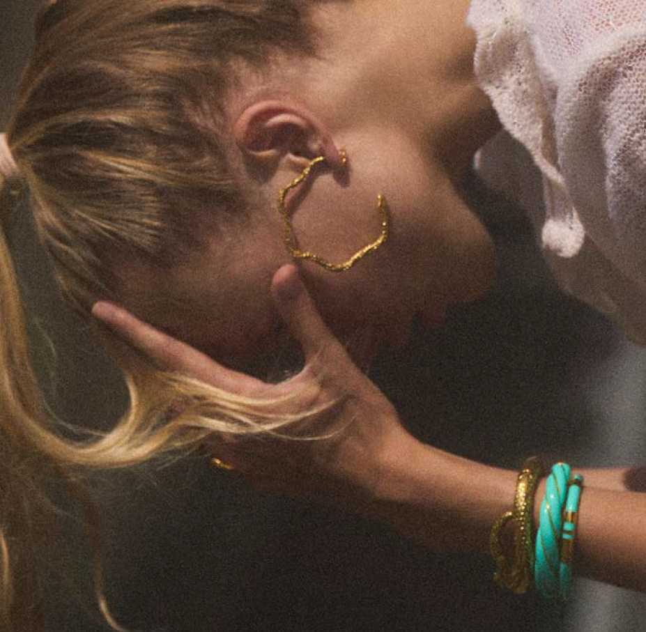 TAO Hoop Snake Earrings - AURELIE BIDERMANN