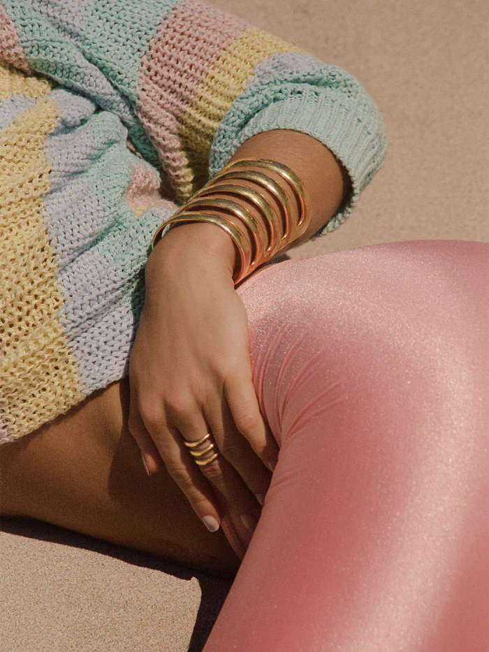 ESTEBAN Cuff Gold - AURELIE BIDERMANN