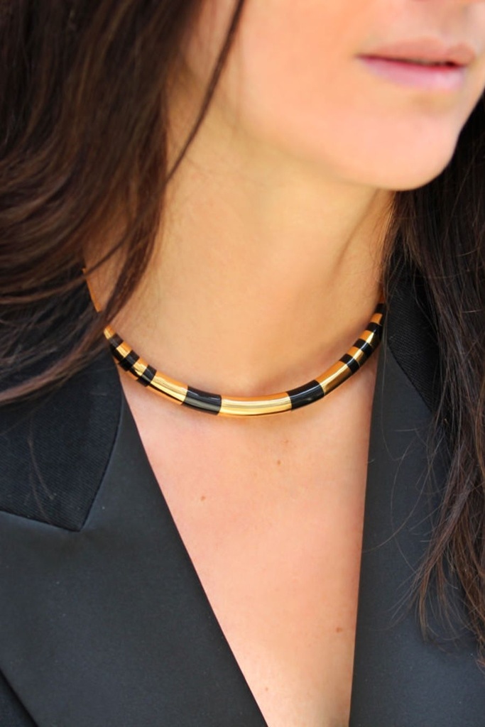 POSITANO Black Necklace