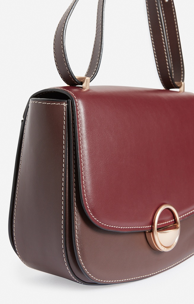 Romy Flap Bag Burgundy