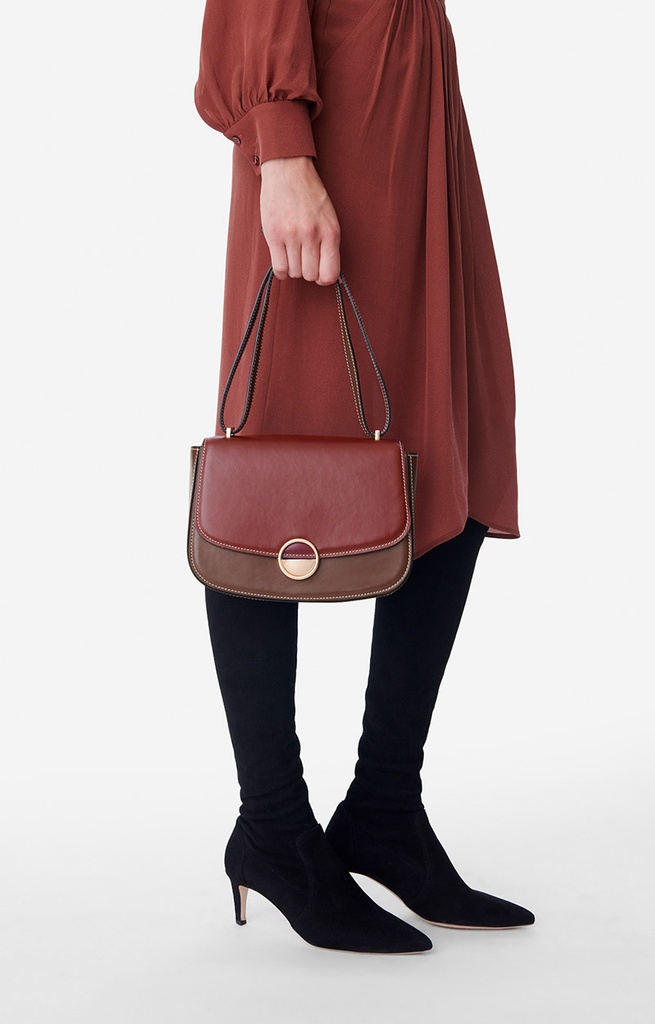Romy Flap Bag Burgundy