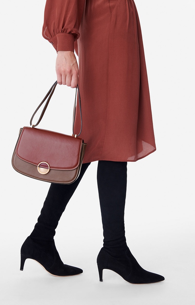 Romy Flap Bag Burgundy