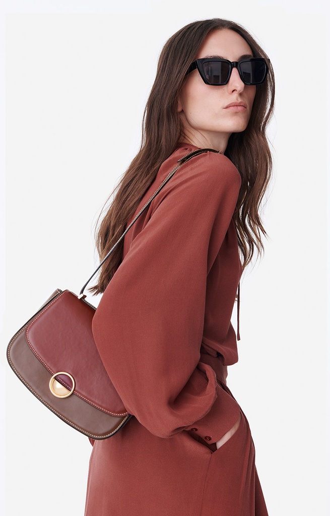 Romy Flap Bag Burgundy
