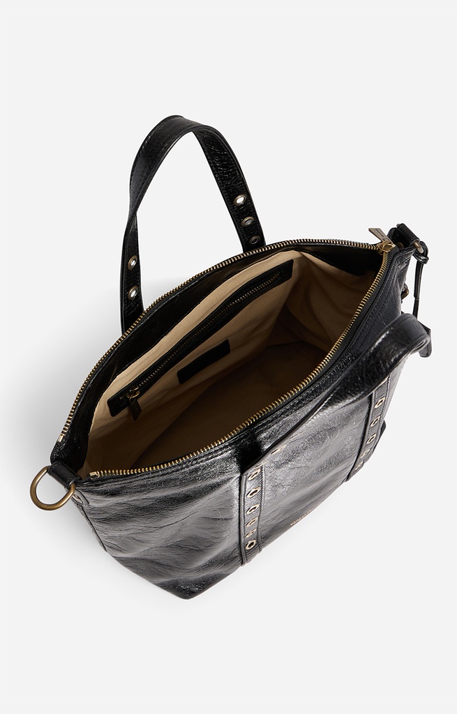 Small Zippy Bag Black