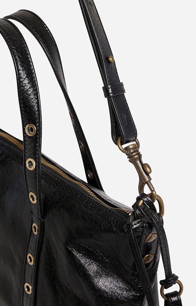 Small Zippy Bag Black