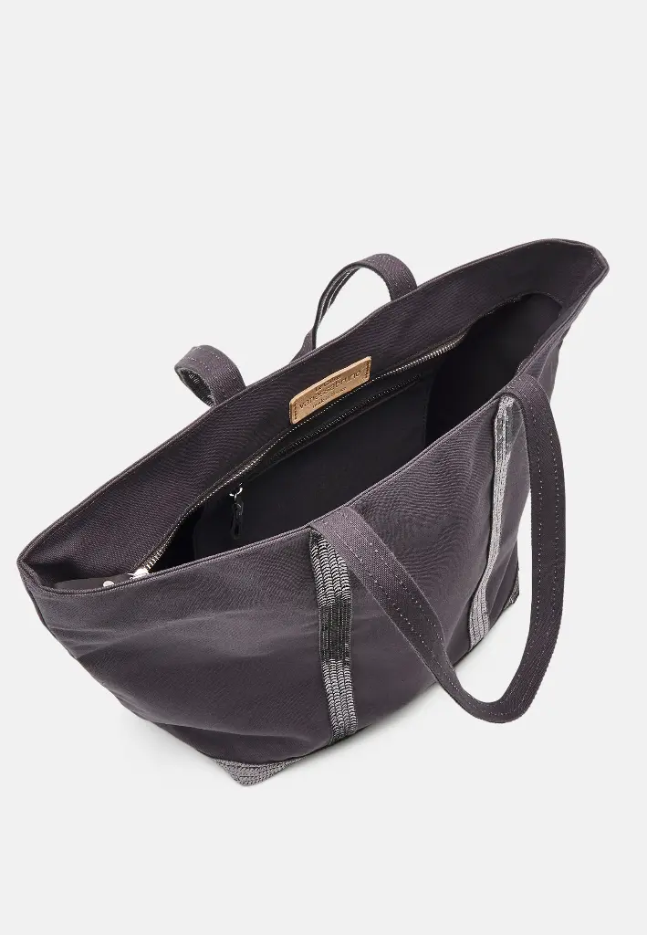 Canvas M Cabas Tote Grey (Anthracite)
