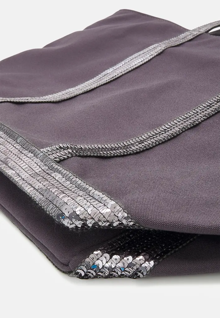 Canvas M Cabas Tote Grey (Anthracite)