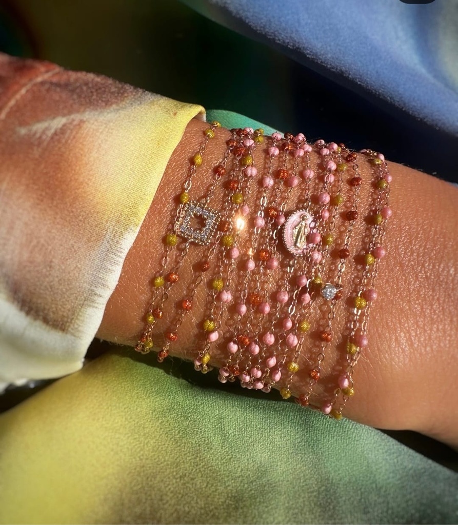 Classic Gigi Bracelet 18ct Rose Gold SAUMON 17cm - GIGI CLOZEAU