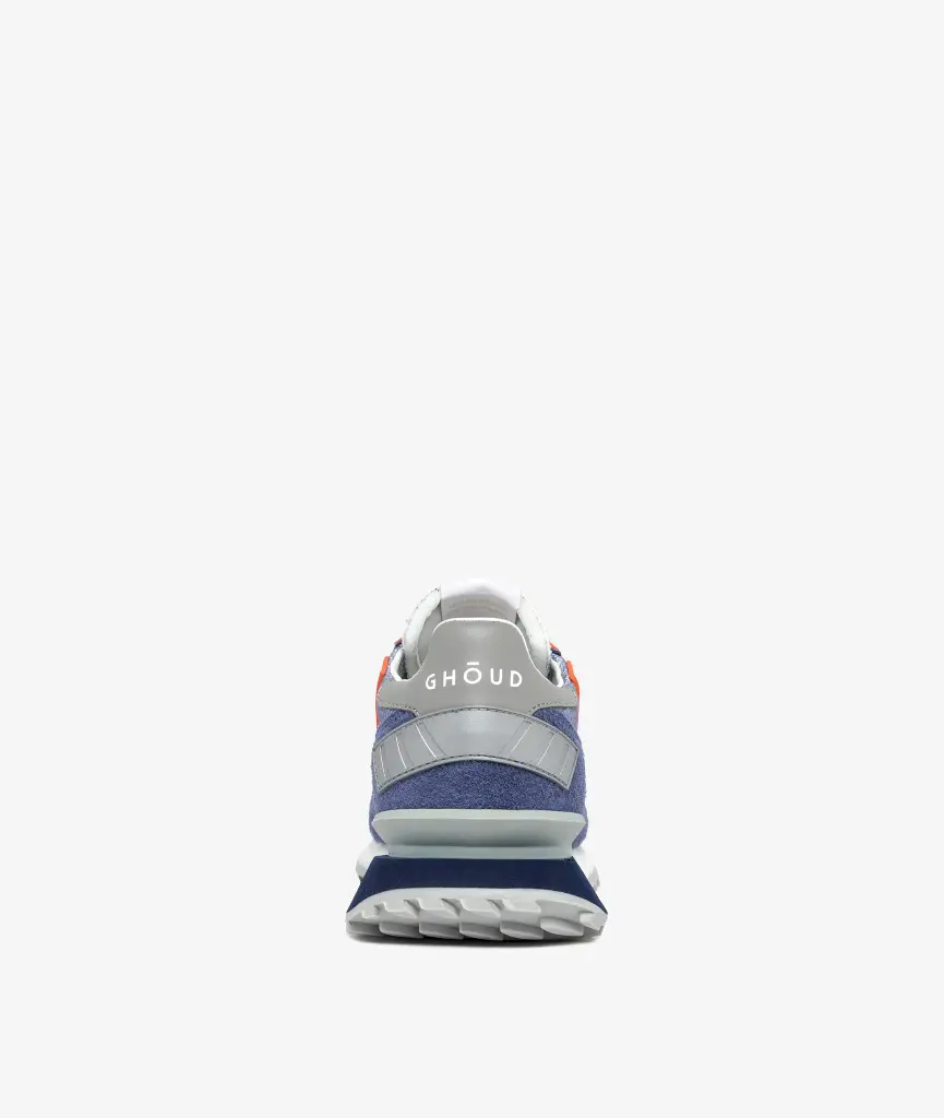 Rush Groove Low Man - Mesh/Suede Blue/Orange - GHOUD VENICE