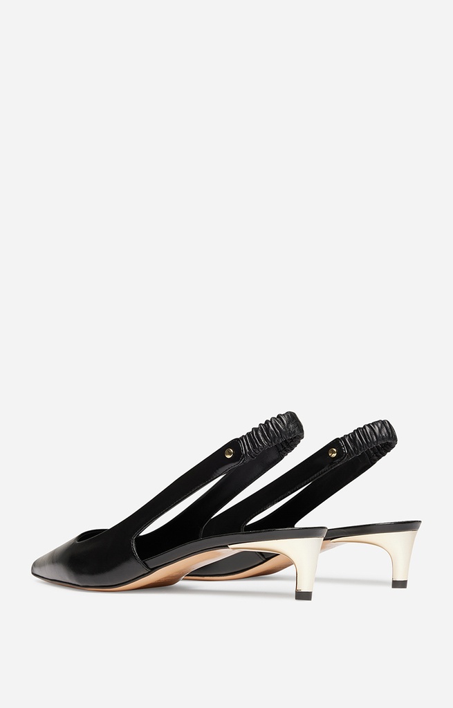 Leather Pumps 35mm Black - VANESSA BRUNO