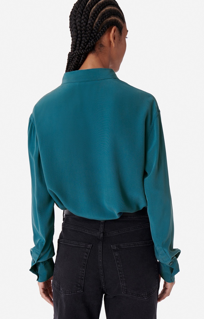 Druyat Shirt Iris Green - VANESSA BRUNO