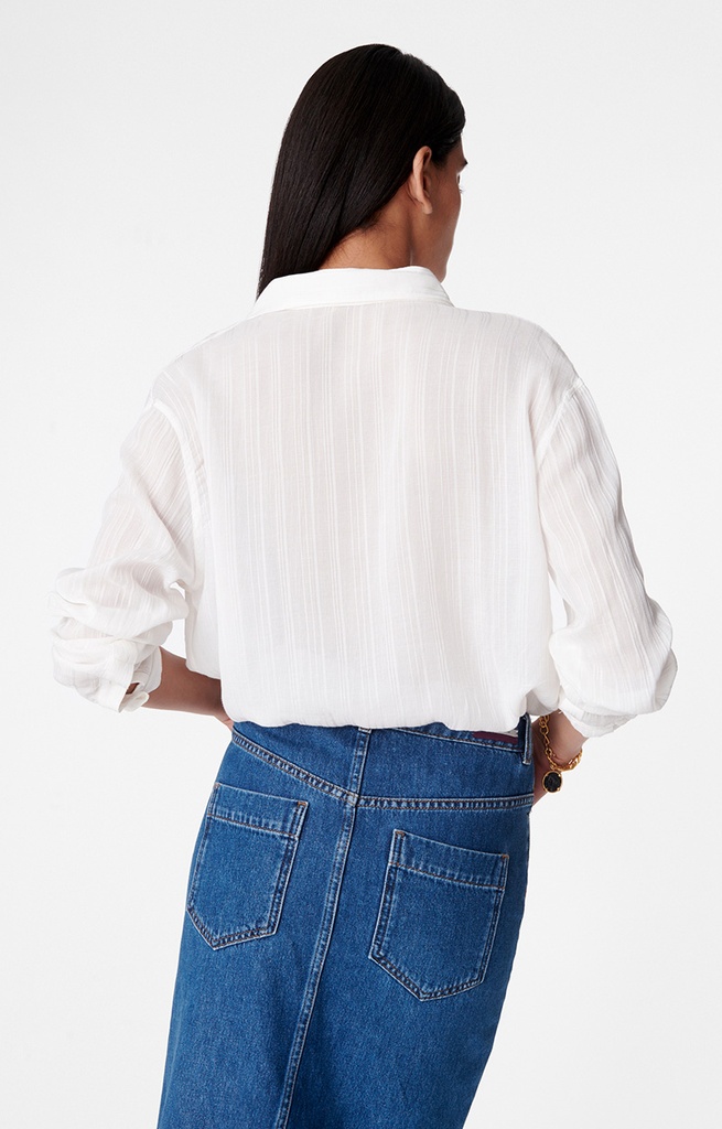 Druyat Shirt White - VANESSA BRUNO