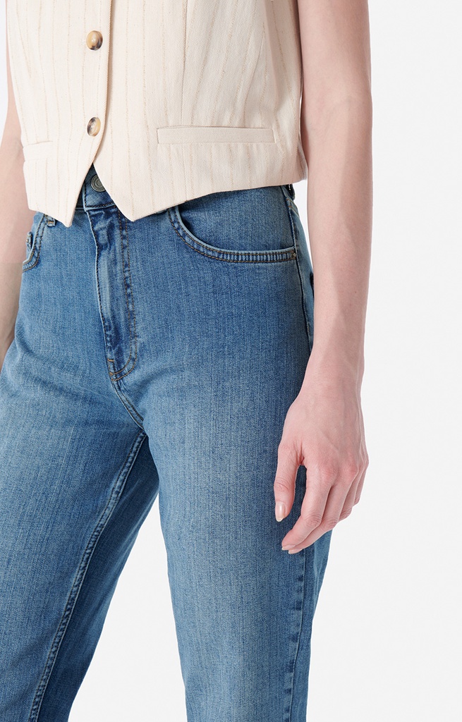 Timael Cropped Jeans Light Indigo - VANESSA BRUNO