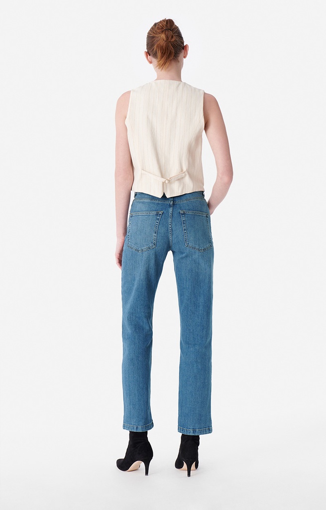 Timael Cropped Jeans Light Indigo - VANESSA BRUNO
