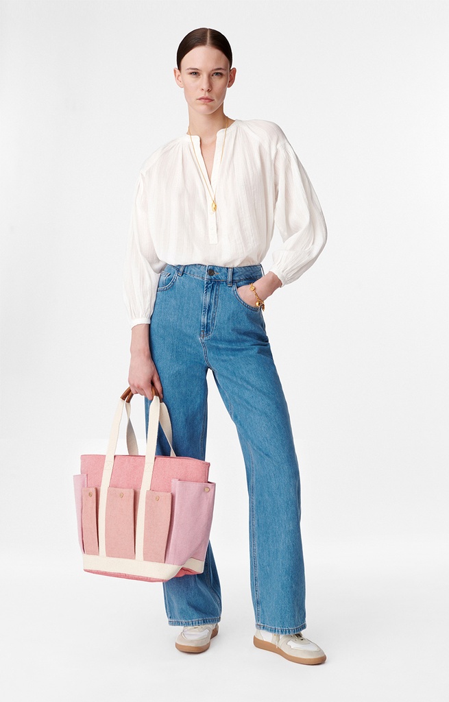 Tybalt Straight Jeans Light Indigo - VANESSA BRUNO