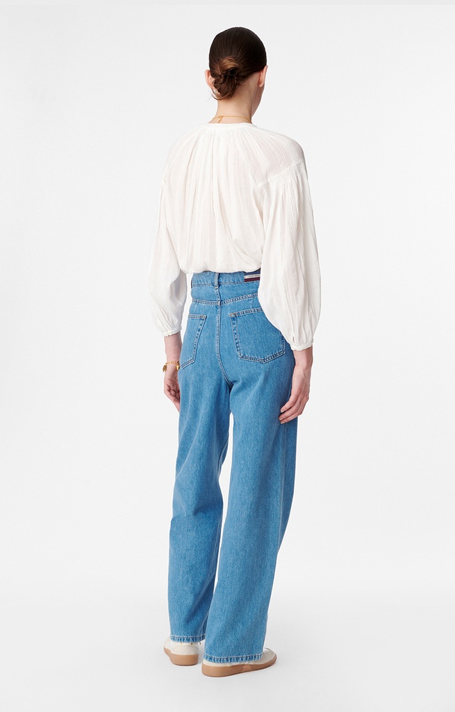 Tybalt Straight Jeans Light Indigo - VANESSA BRUNO
