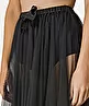 Tulle skirt with jersey high–rise briefs  -FORTE FORTE