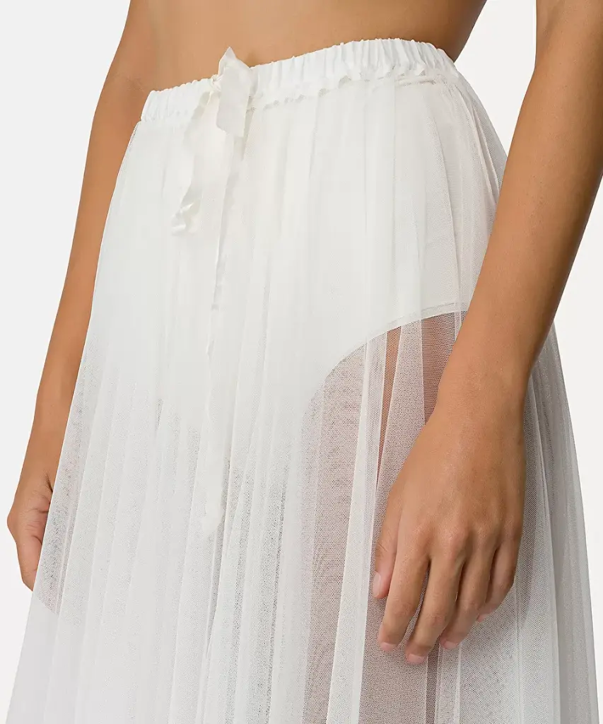 Tulle skirt with jersey high–rise briefs Diamante -FORTE FORTE