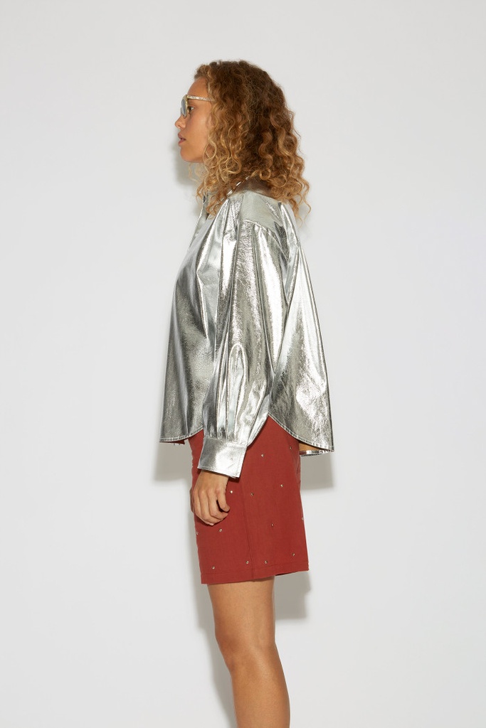 Bijou Silver Shirt - ROSEANNA