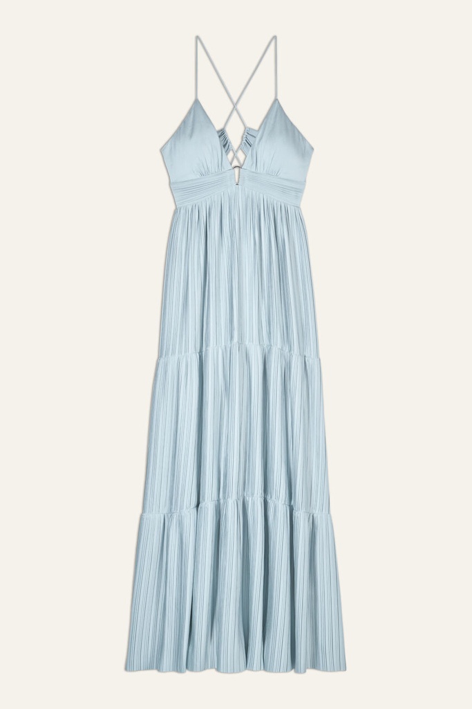 Wasta Long Dress Light Blue - BASH