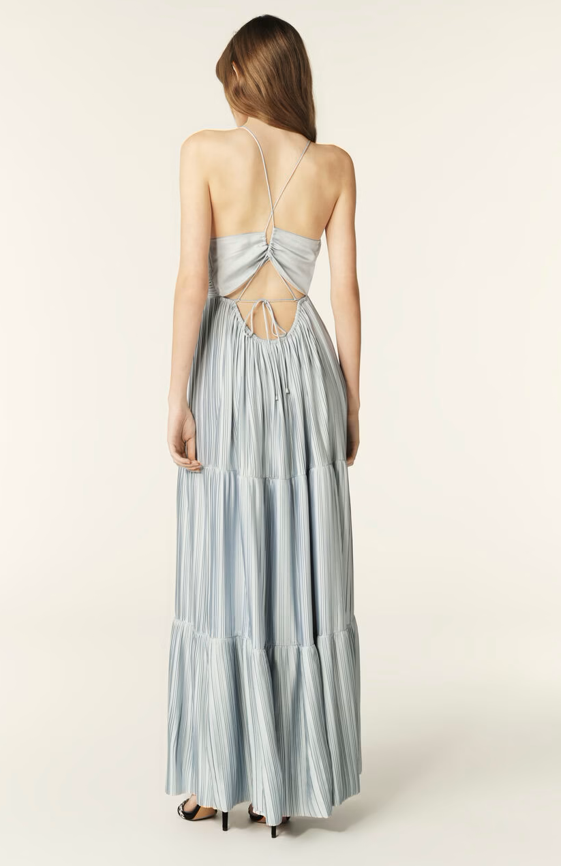 Wasta Long Dress Light Blue - BASH